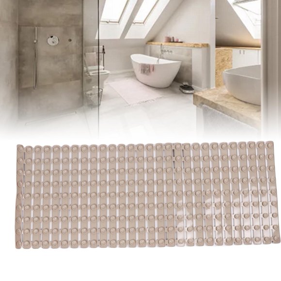 Shower Stall Mat Bathtub Mat Anti Slip with Textured and Strong Suction Cups for Bathroom Shower Floor and Sauna Rooms