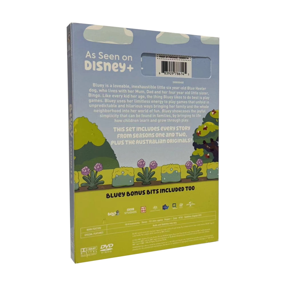 Bluey: Complete Season 1 & 2 (DVD) - Walmart.com Bluey: Complete Season 1 & 2 (DVD) - Walmart.com