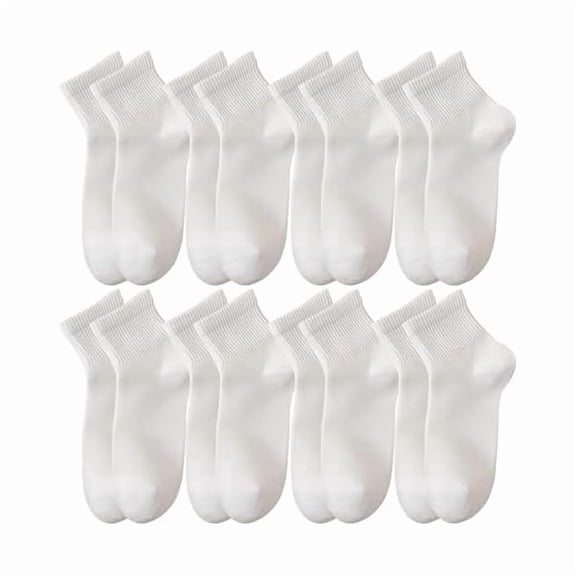 Eryueer Womens Crew Ankle Socks 8 Pairs Thin Cotton Athletic Casual Socks for Women Gym Running Sports