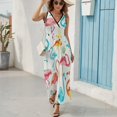 thumbnail image 5 of Flamingo Pattern Pattern Design Sleeveless Dress Summer Clothes for Women Women's Clothing 2025, 5 of 6