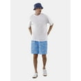 thumbnail image 2 of No Boundaries Men's & Big Men's Elastic Waist Swim Trunks, 7" Inseam, Sizes XS-5XL, 2 of 4