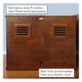 thumbnail image 4 of JTAOT Cat Litter Box Enclosure Cabinet, Cottage, Mahogany Brown, Square Feet, XLarge, Hidden Litter Cat Furniture with Drawer, 4 of 8