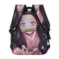 thumbnail image 4 of Anime Nezuko Kamado Fashion Backpacks Laptop Bag Backpack Lightweight Daypack Travel Work Camping, 4 of 6