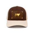 thumbnail image 2 of Knite Gorra Farmer Agro Prime Trucker Dorada Ajustable Estilo Ranchero, 2 of 5