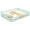 Mint Sky, variant on Costway Queen Size Floor Bed with Full Length Safety Guardrails & Door for Boys, Girls Mint Sky