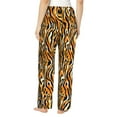 thumbnail image 3 of Picia Zebra Womens Soft Woven Cotton Elastic Waistband Sleep Pajama Pant Lounge Sleep Pant With Pockets And Drawstring-Large, 3 of 9