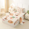 thumbnail image 2 of jejeloiu Rustic Cowgirl Hat Twin Sheet Sets Kids,Western Cowboy Theme Bedding,3 Pieces, 2 of 6