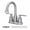 Brushed Nickle, variant on AUKTOPT Bathroom Faucet 3 Hole, Centerset 4 Inch Faucet 2 Handle Bathroom Sink Faucet Lead-Free with Pop up Drain, Matte Black