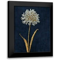 Wiens, James 20x24 Black Modern Framed Museum Art Print Titled - Shimmering Summer I Indigo Crop