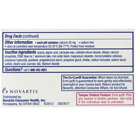 Ex-Laxe Pills, 90 Ct