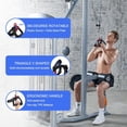thumbnail image 3 of Double D Handle for  Machine -  Row Handle  Attachment - Triangle V Bar Grip LAT PullDown Attachments for  Gym, 3 of 6