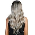 thumbnail image 3 of Diana Brazilian Secret Human Hair Blend 13x4 Hand Tied Melt Down Lace Wig - MDL JULIANNE (2), 3 of 4
