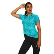 Ariat Womens Motif Polo, Viridian Green, Medium