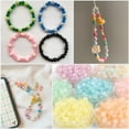 thumbnail image 6 of 1 Box 200Pcs Bracelet Making Kit Beads 8mm Glass beads Bulk Round Pink Bead Friendship Bracelets Kits for Jewelry Making Supplies Bead Assortments DIY Earrings Necklace Craft Beginner Pink, 6 of 6