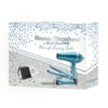 BaByliss PRO Nano Titanium Hair Dryer, Flat Iron, Curling Iron, and Comb Set