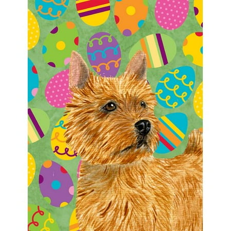 Norwich Terrier Easter Eggtravaganza Flag