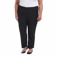 thumbnail image 4 of Hilary Radley Ladies' Pull-On Pant with Tummy Control Black, Large, 4 of 6