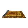 thumbnail image 2 of Ahgly Company Indoor Square Abstract Yellow Modern Area Rugs, 7' Square, 2 of 4