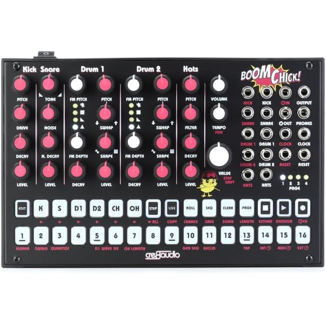 Caja de ritmos analógica Pittsburgh Modular Boom Chick