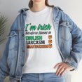 thumbnail image 7 of I'm Irish Therefore Fluent In English Sarcasm Smartassism Shirt - ID: 1721, 7 of 7