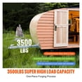thumbnail image 3 of 3500 Lbs Straight Trailer Coupler With 2-Inch Hitch Ball Tongue 2-Inch Channel For Towing RV Truck Caravan Accessories ,Easy Operate, 3 of 7