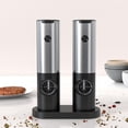 thumbnail image 3 of Electric Salt and Pepper Grinder,automatic Pepper Mill,USB Rechargeabl, 3 of 8