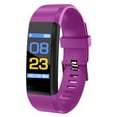 thumbnail image 2 of Fitness Tracker Smart Watch with Fitness and Wellness Tracking, Step Calorie Counter, Nfc Control Multifunction Hd Rectangular Screen Smart Watches Gifts(Purple), 2 of 9