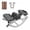 Gray, variant on SHUO Y - Portable Low-Impact Stepper with LCD Monitor, Home Workout Machine with Resistance Bands, No Assembly Required for Home Gym