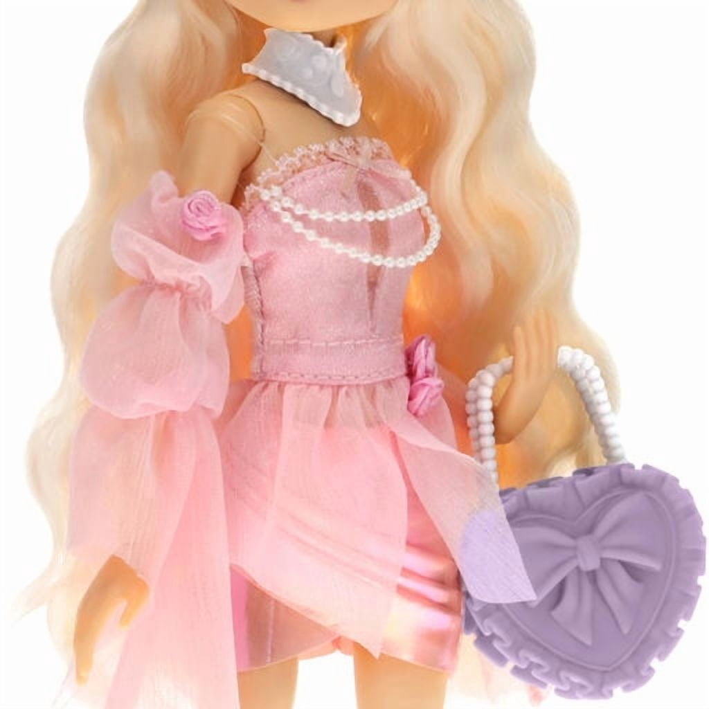 Dress To Impress - Winter Rose Fashion Doll -  Series 1 - 11.5-Inch Tall - Includes DLC Code Redeemable on Roblox - Officially Licensed Doll by PhatMojo