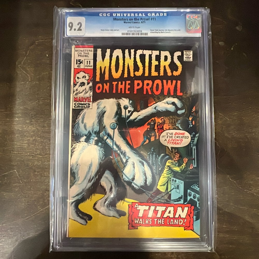 Cover of Monsters on the Prowl #11