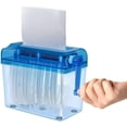 thumbnail image 1 of hefeisuimishangmaoyouxiangongsi Hand-Cranked Document Shredder, Assorted Colors, 1 of 5