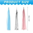 thumbnail image 2 of Uxcell Tassel Garland Banner, Tissue Paper Tassels Party Decorations DIY Kits for Wedding Birthday Silver/Sky Blue/Light Pink, 2 of 6