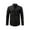 Black, variant on JURANMO Long Sleeve Shirts for Men Solid Color Wrinkle-Free Dress Shirt Slim Fit Button Down Formal Shirts Business Casual Work Tops Black M Today's Sales