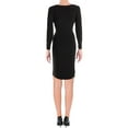 thumbnail image 2 of Ralph Lauren Womens Tranesha Midi Dress, Black, 4, 2 of 2