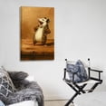thumbnail image 5 of Funny Opossum Vintage Animal Screaming Possum Canvas Poster Wall Art Picture Prints Hanging Photo Gift Decor Home Posters Artworks 16x24inch(40x60cm), 5 of 6
