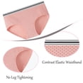 thumbnail image 3 of Yintry Teen Girls Mid Waist Cotton Briefs Underwear, 8 Pack, Sizes 10-16 T, 3 of 6