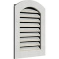 thumbnail image 3 of 12"W x 36"H Arch Top Gable Vent (17"W x 41"H Frame Size): Primed, Functional, Rough Sawn Western Red Cedar Gable Vent w/ 1" x 4" Flat Trim Frame, 3 of 13