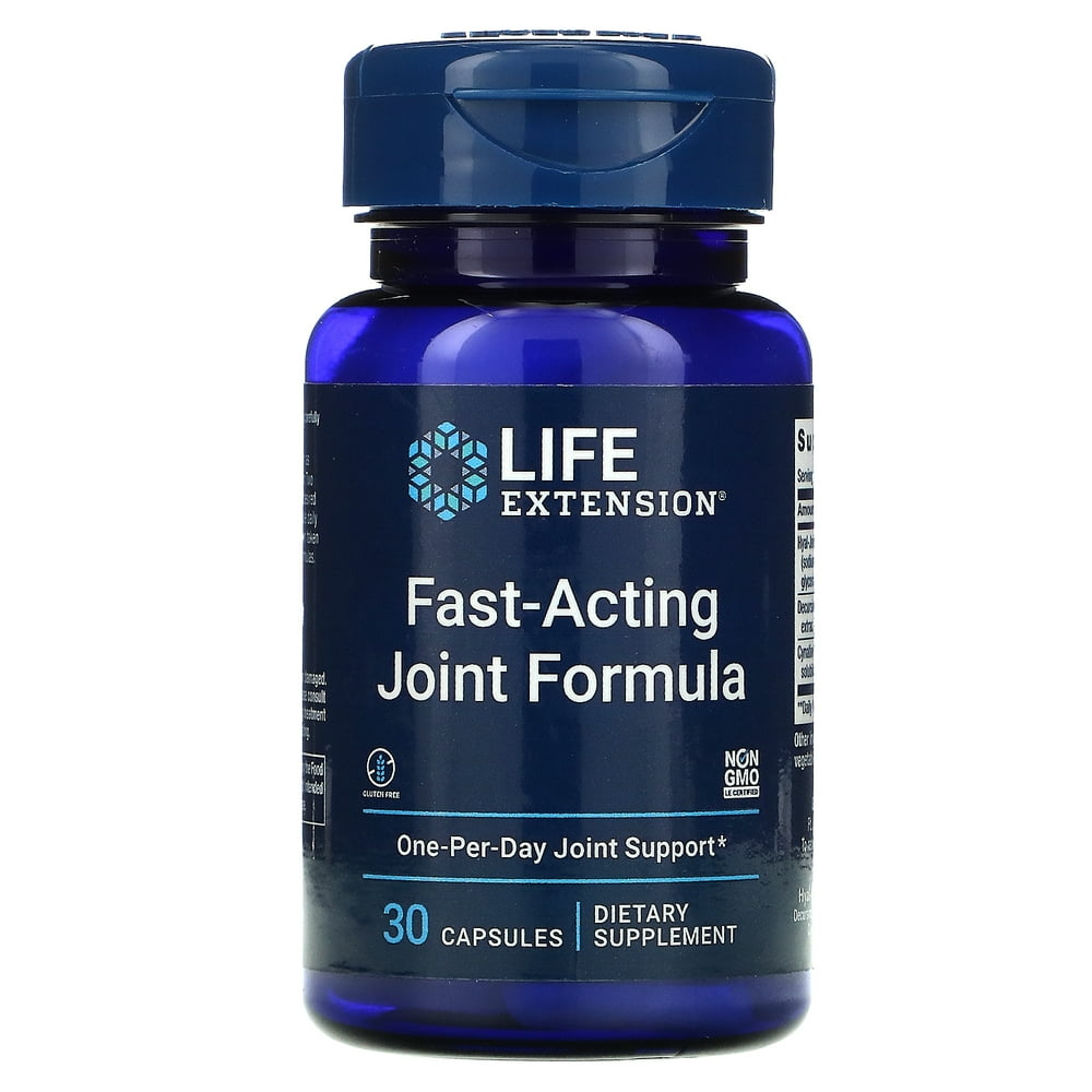 Life Extension Fast Acting Joint Formula 30 Capsules