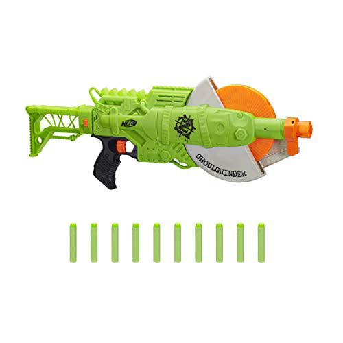 New NERF Revoltinator Zombie Strike Blaster Boy's Toy Guns Motorized Sound Darts 