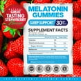 thumbnail image 6 of Melatonin 30mg Gummies (60 Servings) - Gluten-Free, Non-GMO, 100% Vegetarian - 60 Gummies, 6 of 6