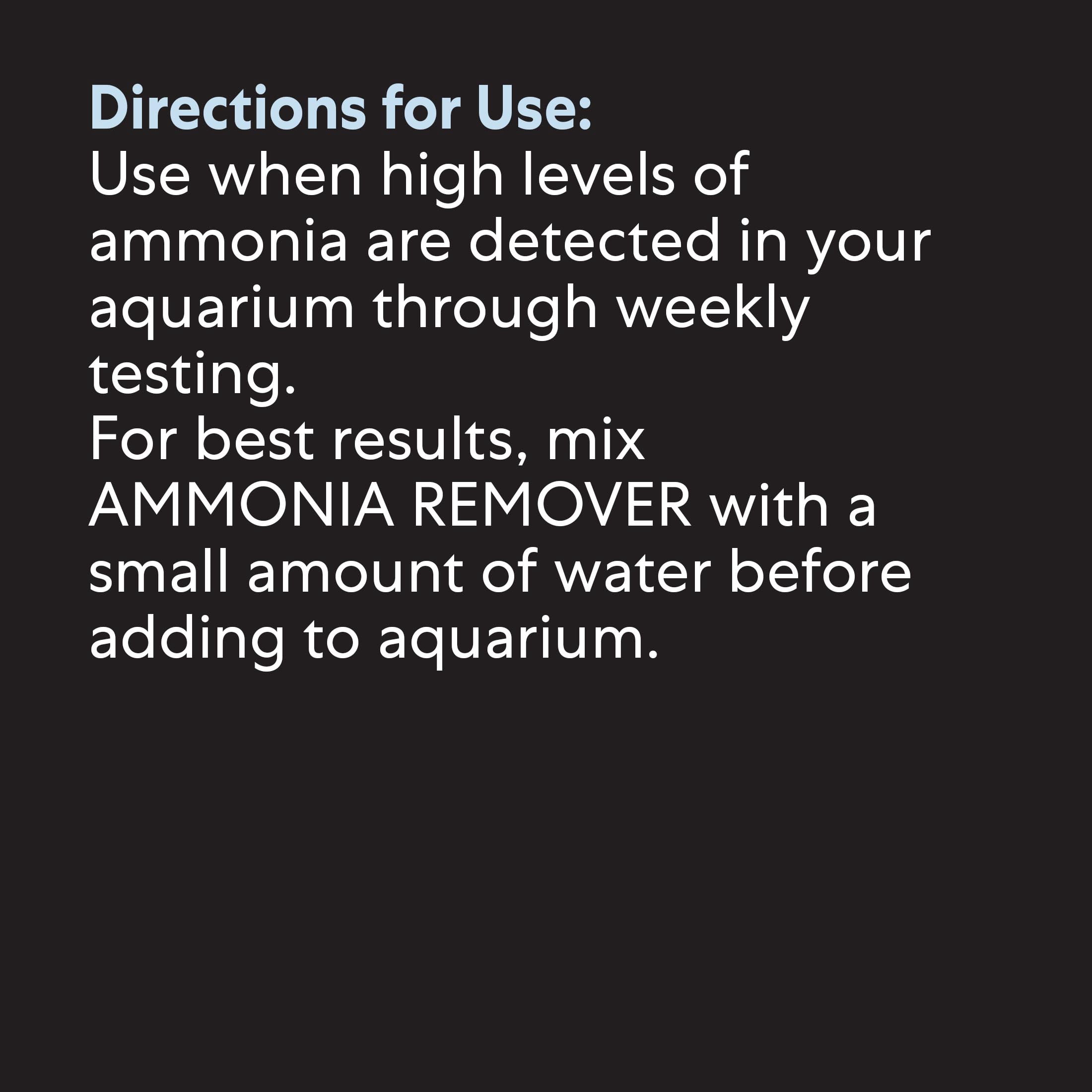 Aquarian By API Ammonia Remover 8 oz. Bottle