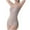 Beige, variant on Gvdentm Women's Shaping Mid-Thigh Bodysuit Tummy Control Shapewear Seamless Sculpting Body Shaper Shapewear for Women(Black,XS)