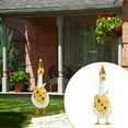thumbnail image 2 of Easter Geese In Goose Clothes Easter Bunny Geese In Spring And Summer Geese Easter Happy Porch Geese Logo Suitable For Courtyard Garden Home Decoration Pet Clothes for Small Dogs Girls Dress Pet, 2 of 4