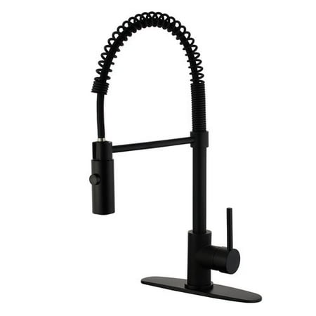 Faucetaire LS8770DL Concord Kitchen Faucet with Pull-Down Sprayer, Matte Black