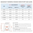 thumbnail image 3 of BASSDASH Women’s Fleece Fishing Hoodie with Neck Gaiter Water Resistant Performance Hiking Sweatshirt Pullover, 3 of 7