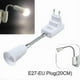 thumbnail image 1 of E27 Eu Plug Socket Adapter With On/off Switch Light Lamp Bulb All Direction, 1 of 3