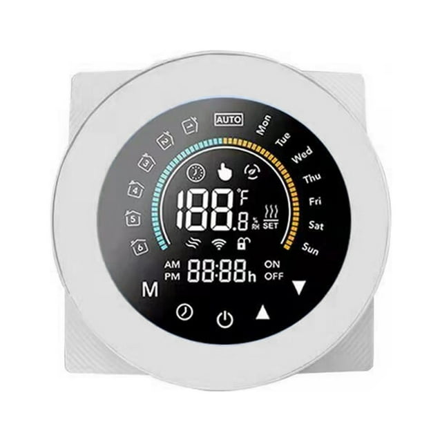Termostato de Calefacción Eléctrica Inteligente Wifi Tuya Bluetooth Buscar Agregar Dispositivo Eccomum Termostato