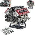 thumbnail image 1 of Cison V8 Engine Kit, 2024 New Cison Engine, Cison V8 Engine Model Kit That Runs, Mini Engine Build Kit, V8 Engine for Capra Vs4-10, 1 of 8