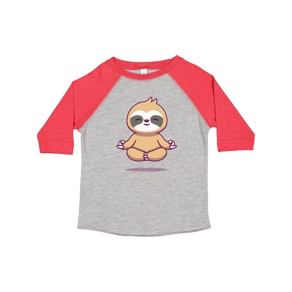 Inktastic Meditating Sloth Boys or Girls Toddler T-Shirt