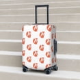 thumbnail image 3 of Wukai Orange Fox Elastic Luggage Cover: Personalized Protection for Your Suitcase - Fits 19~29-inch, Washable & Durable Travel Companion-Large, 3 of 8